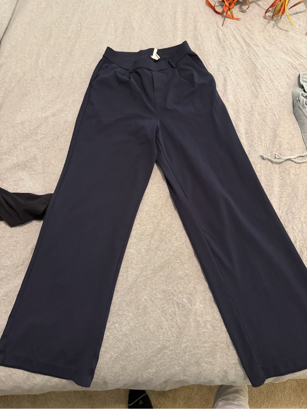 Halara Wide-Leg Navy Women's Pants